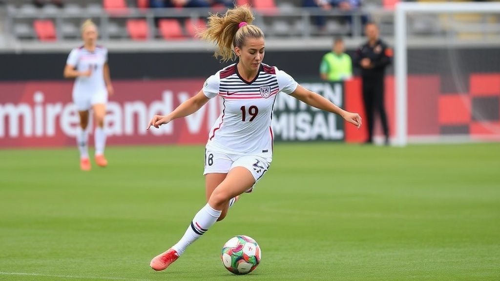 NBA传奇之女闪耀女足赛场 特里尼蒂·罗德曼的崛起之路