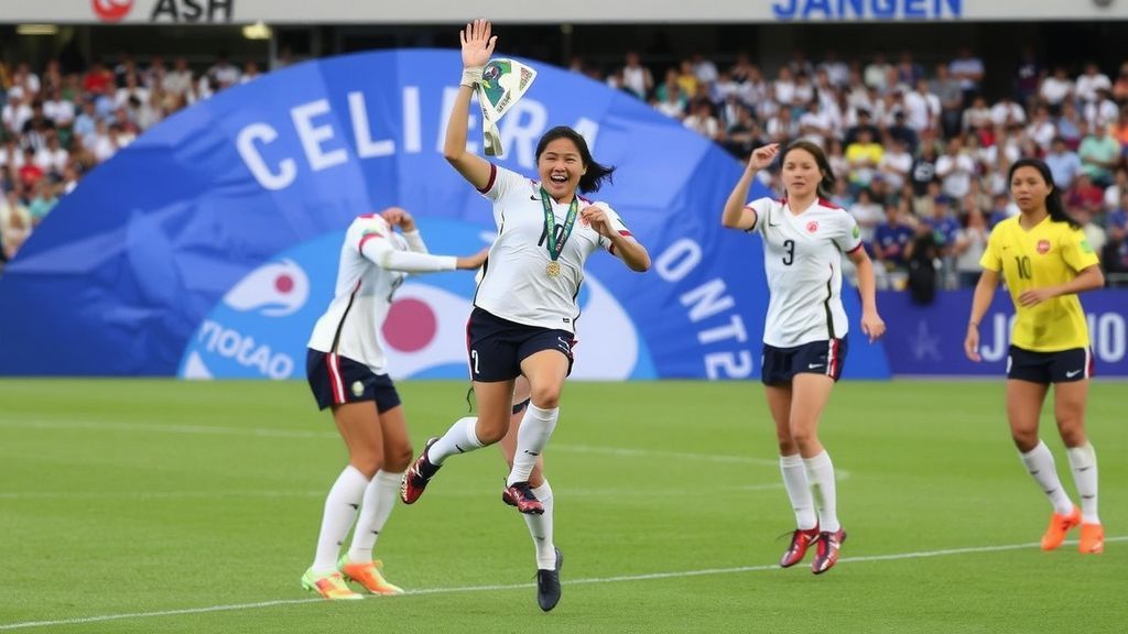 亚洲杯女足盛宴创多项历史！日本加时绝杀夺冠，现场观众破35万创新高