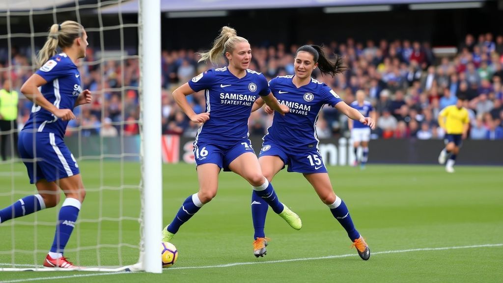 切尔西女足评分：詹姆斯独造两球获最高分 后防集体低迷酿险情