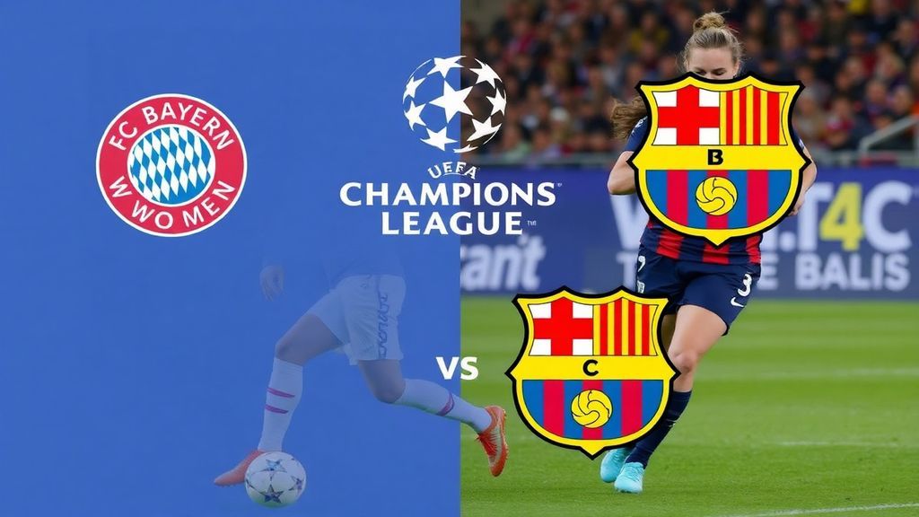 女足欧冠巅峰对决：拜仁巴萨狭路相逢，七大巧合暗藏玄机